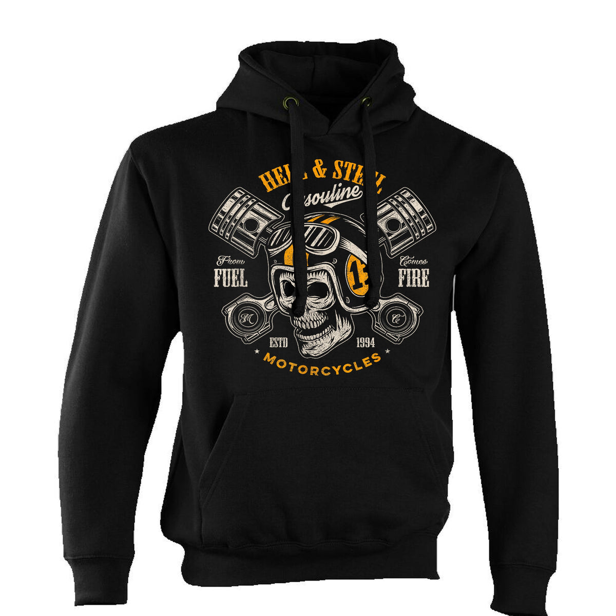 Biker Hoodies Motorcycle Chopper Garage Style Hoodies Perran Pistons biker-hoodies-motorcycle-chopper-garage-style-hoodies-perran-pistons