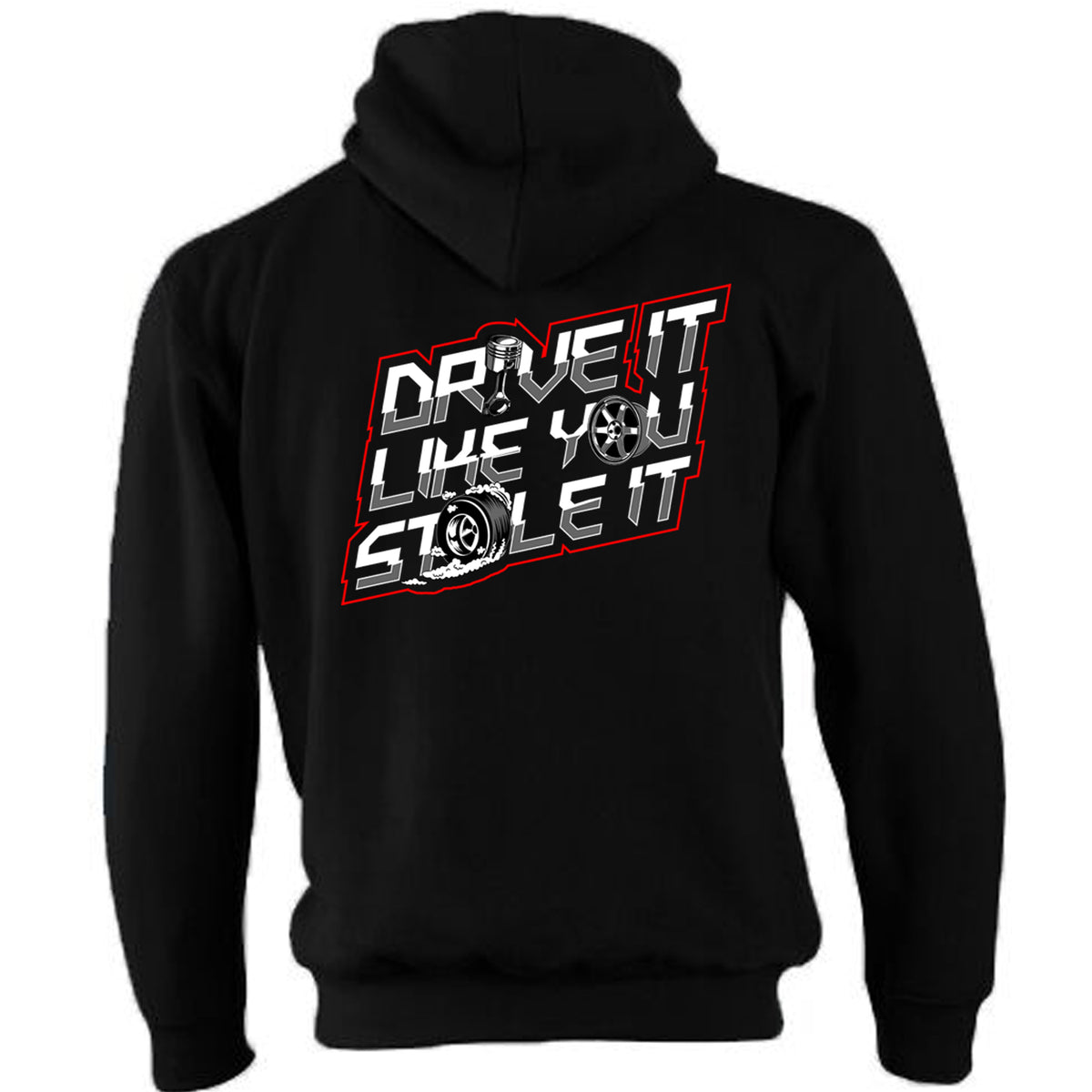 JDM Zip Hoodie Japanese Modified Automotive Street Drift Drag Race Car ...