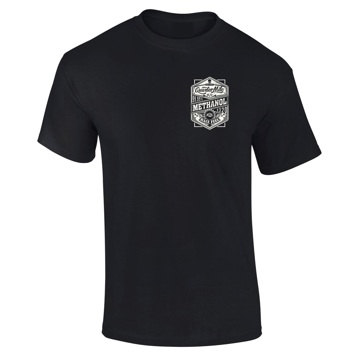 Quarter Mile Drag Racing Built For Speed Stacked T-Shirt Methanol Race ...